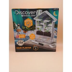 Discovery Mindblown Maze Planter DIY Build & Grow Botany STEM Kit